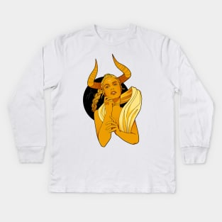 Taurus Kids Long Sleeve T-Shirt